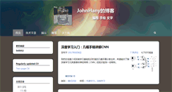Desktop Screenshot of johnhany.net